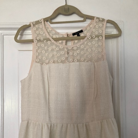 Monteau Vintage Off-White Dress - Picture 2 of 4